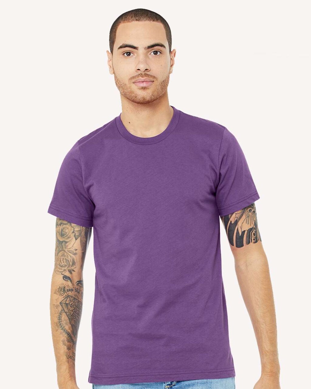 BELLA+CANVAS Luxury Comfort Jersey Tee for Everyday Wear, Casual Style & Premium Soft Cotton Unisex Shirt